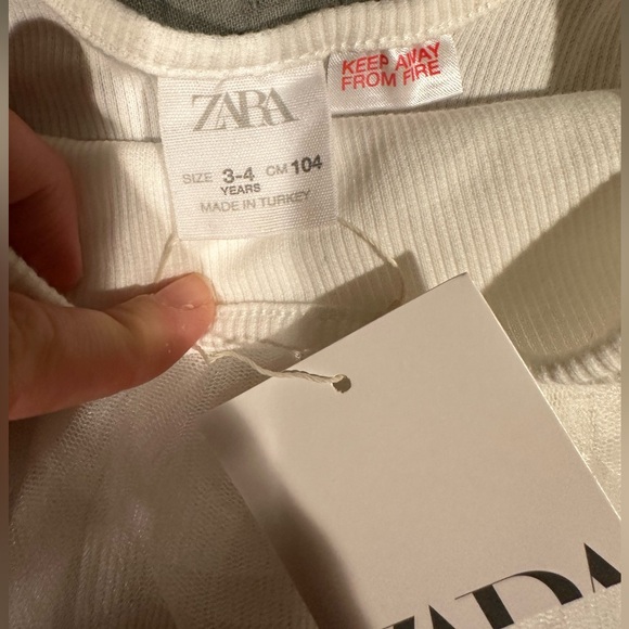 White Zara onesie - Picture 3 of 3